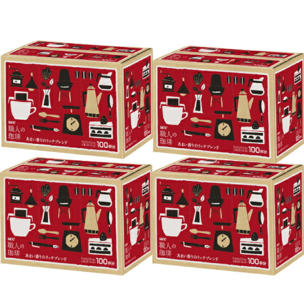 [送料無料]UCC  職人の珈琲 あまい香りのリッチブレンド400P  コーヒー(400杯分) 【3〜4営業日以内に出荷】の通販は