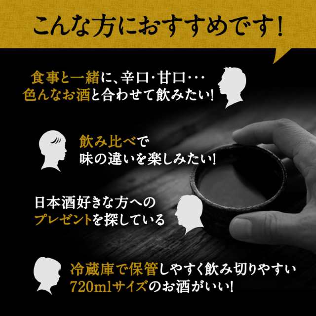 10酒蔵の純米大吟醸・大吟醸飲み比べ720ml 10本組セット【送料無料