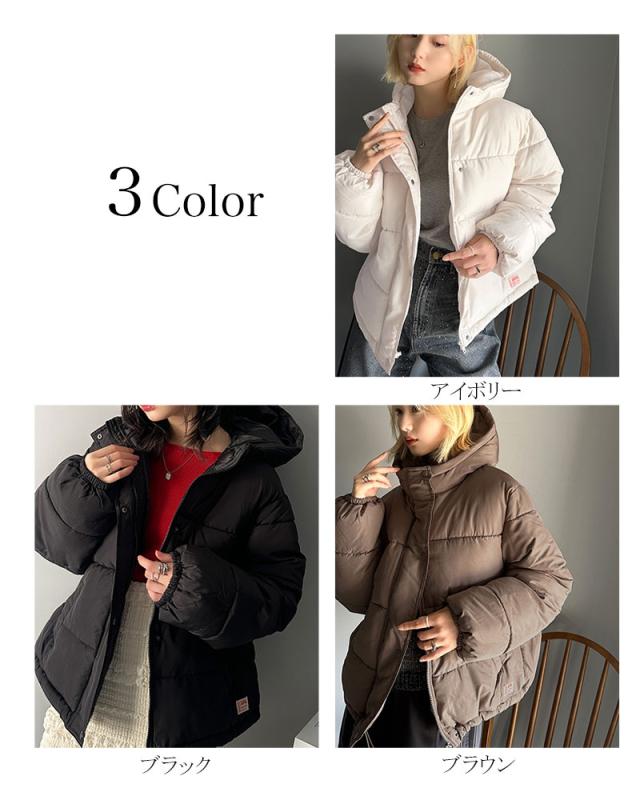 冬新作 クラシカルエルフ レディース 体型カバー  フード付き フェイクダウンコート ジャケット 中綿 アウター 軽い 暖か 防寒 ゆったり 男女兼用 ユニセックス 大きいサイズ 185535 冬新作 クラシカルエルフ レディース 体型カバー フード付き フェイク