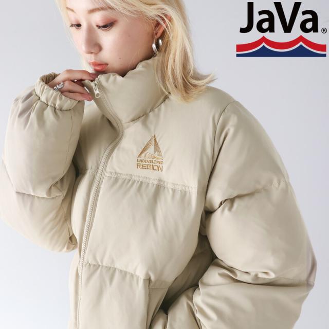 クラシカルエルフ冬新作 java ジャバコラボ アウター ジャケット レディース 軽くて 暖かい 中綿 ロゴ 刺繍 フェイク ダウンジャケット 男女兼用 ユニセックス メンズ ゆるっと オーバーサイズ 大きいサイズ  2024aw  ce1260235