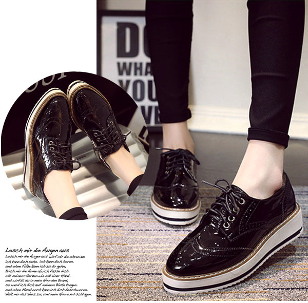 秋新作 スニーカー レディース シューズ エナメル オックスフォード シューズ ウィングチップ マニッシュシューズ おじ靴 レースアップ の通販はau Pay マーケット ジーンズ専門店 クラシカルエルフ
