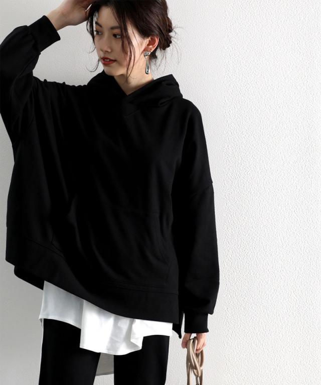 冬新作 レディース トップス インナー 長袖 パーカー 大きいサイズ 重ね着 レイヤード キャミ セットアップ Clur001の通販はau Pay マーケット クラシカルエルフ Classical Elf Au Pay マーケット店