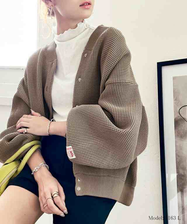 秋新作 クラシカルエルフ レディース 体型カバー 《java ジャバ コラボ》トップス アウター 軽量ニット ワッフル ブルゾン  カーディガンの通販はau PAY マーケット - Classical Elf【公式】auPAYマーケット店 | au PAY マーケット－通販サイト