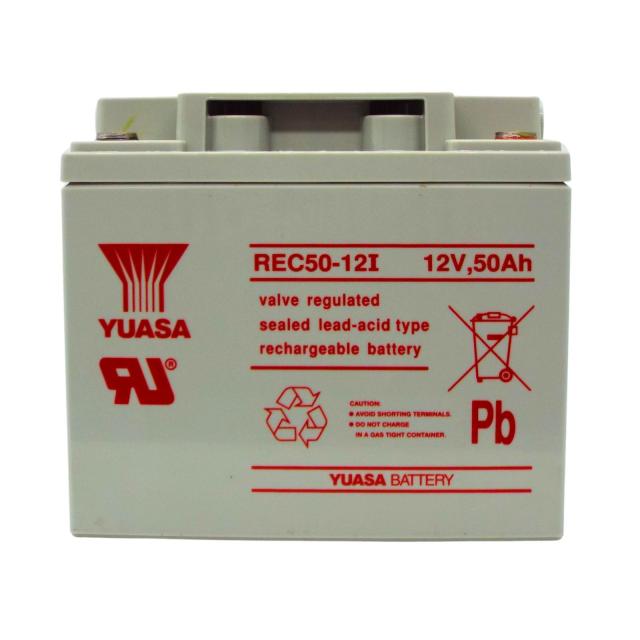 台湾ユアサ YUASA REC50-12I シールドバッテリー セニアカー 【互換 NP40-12 NP38-12 SER38-12 SC38-12 HC38-12】
