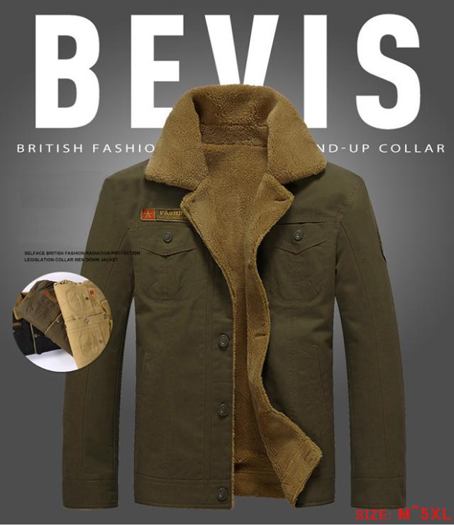 メンズ ミリタリージャケット厚手 ファー付き 裏ボアジャケット ライダース スタンドカラージャケット アウター秋冬服 の通販はau Pay マーケット 大頭商店