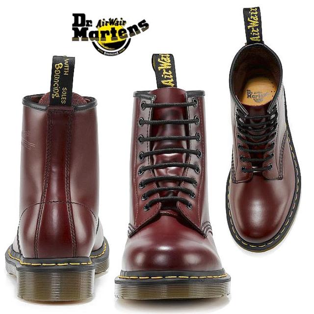 ドクターマーチン 8ホールブーツ メンズ レディース 男性 女性 本革 レザー 黒 赤 ブラック チェリーレッドの通販はau Pay マーケット Mieb ミーブ シューズ