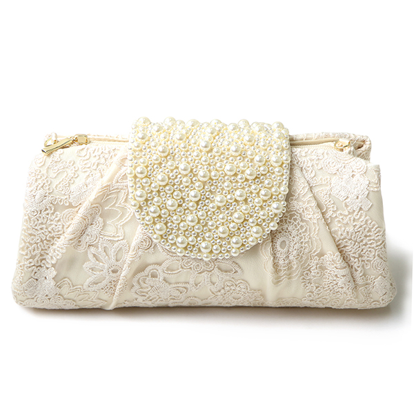 送料無料 パーティーバッグ バック かばん 鞄 結婚式 二次会 披露宴 ミセス 上品 お呼ばれ パーティードレス パール レース セレモニー の通販はau Pay マーケット Ruirue Boutique
