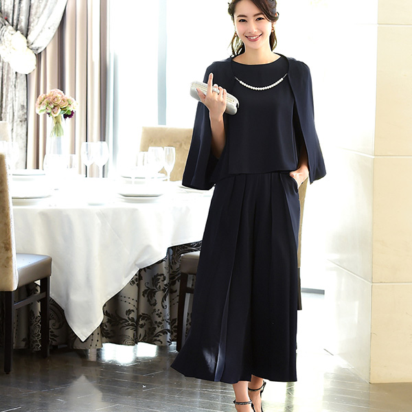 送料無料 パーティードレス 結婚式 パンツドレス パンツスタイル セットアップ 二次会 披露宴 春夏 秋冬 50代 40代 30代 フォーマルドレの通販はau Pay マーケット Ruirue Boutique