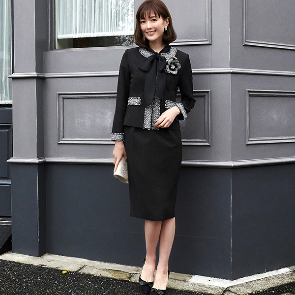 送料無料 Su865 セレモニースーツ 3点セット ジャケット ワンピース コサージュ ママスーツ フォーマル ワンピーススーツ レディース ミの通販はau Pay マーケット Ruirue Boutique