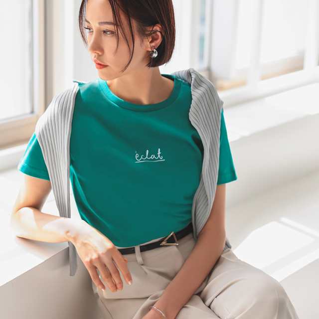 送料無料 レディース Tシャツ トップス カットソー 白T ロゴT プリント