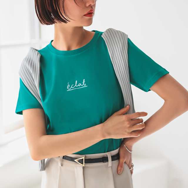 レディース Tシャツ トップス カットソー 白T ロゴT プリント