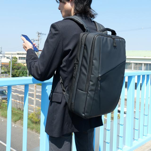 ビジネスバッグ リュック ビジネス メンズ レディース リュックサック 大容量 おしゃれ a4 通勤 通学 ナイロン_6