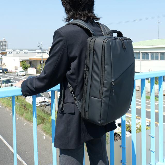 ビジネスバッグ リュック ビジネス メンズ レディース リュックサック 大容量 おしゃれ a4 通勤 通学 ナイロン_9