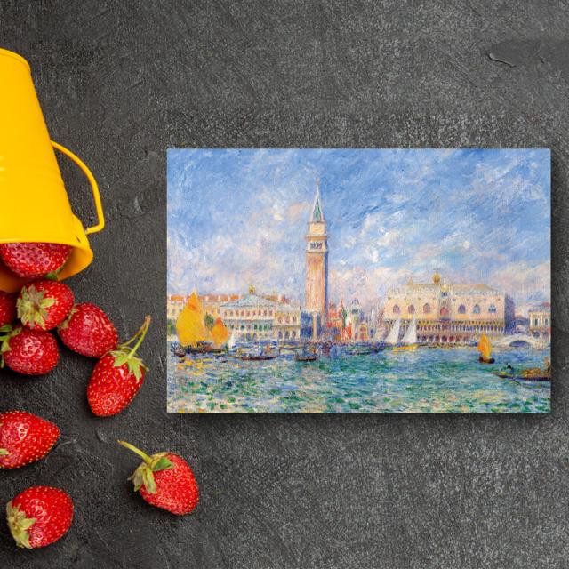 アートパネル アートボード ルノワール ヴェネツィアのパラッツォ・ドゥカーレ 60x45 A2 壁掛け 絵 インテリア 名画 絵画 おしゃれ No.02の通販は 7,394円