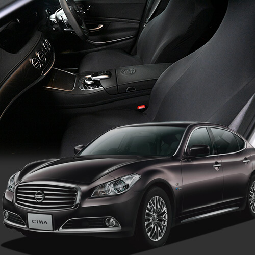 レザーシートを傷や汚れシワから守るおすすめシートカバー キックガード 純正を超えるフィット感 Dr.カバー シーマ HGY51型 Lot-NA01の通販は 9,999円