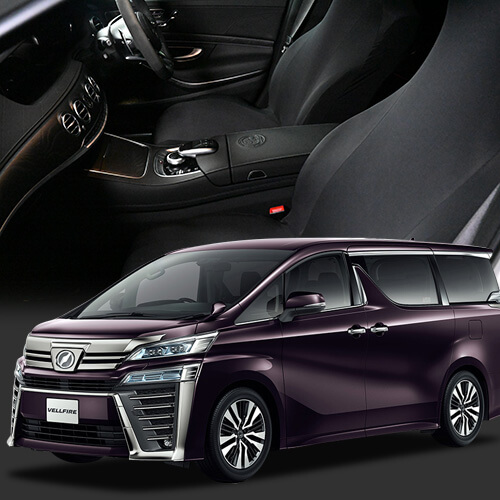 レザーシートを傷や汚れシワから守るおすすめシートカバー キックガード 純正を超えるフィット Dr.カバー ヴェルファイア 30系 Lot-NA02の通販は 8,699円