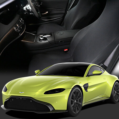 レザーシートを傷や汚れシワから守るおすすめシートカバー キックガード 純正を超えるフィット感 抗菌 Dr.カバー ヴァンテージ Lot-NA03の通販は