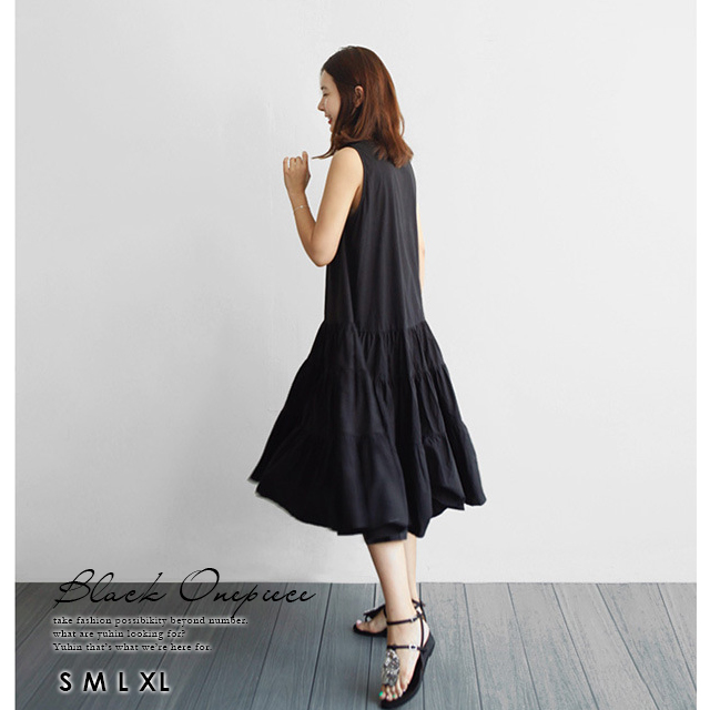 Big Saleクーポン対象 ワンピース ノースリーブ 夏 ワンピ タンクトップ ワンピース ロング丈 ロングワンピース フレア Aライン プリの通販はau Pay マーケット 3mall スリーモール