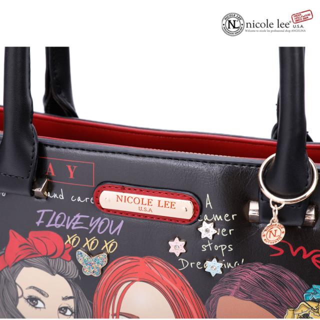 新作 数量限定 Nicole Lee ニコールリー Nsd Never Stop Dreaming クラシカル レトロ ガール トートバッグ ショルダー フラワの通販はau Pay マーケット アンジェリーナ 無料修理保証付 Au Pay マーケット店