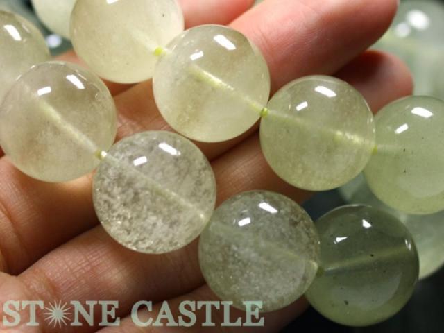☆高品質☆【天然石 ブレスレット】リビアングラス (5A) (約13〜13.5mm) (ケース付) パワーストーン 母の日 ギフト