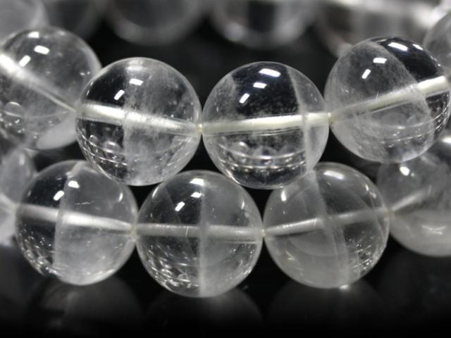 ☆高品質☆【天然石 ブレスレット】レムリアン水晶 (ロシア産) (約12.5〜13mm) (ケース付) パワーストーン 母の日 ギフト