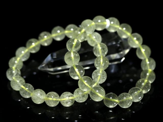☆高品質☆【天然石 ブレスレット】リビアングラス (5A) (約11.5〜12mm) (ケース付) パワーストーン 母の日 ギフト
