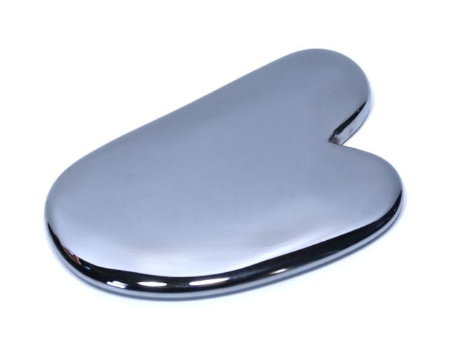 【天然石 置き石】かっさマッサージストーン Vタイプ テラヘルツ鉱石  パワーストーンの通販は