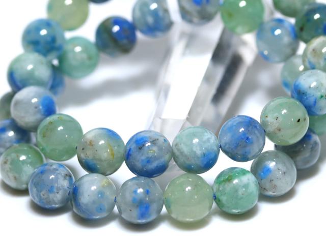 ☆高品質☆【天然石 ブレスレット】天然アフガンクォーツ (5A) (グラノブラスチッククォーツ) (約10〜10.5mm) (鑑別済) パワーストーン_1