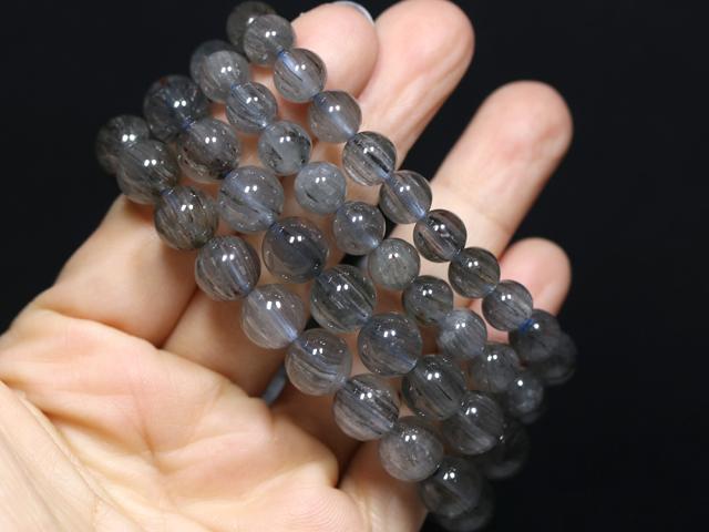 ☆高品質☆【天然石 ブレスレット】ブルールチルクォーツ (3A) (約10.5〜11mm) 母の日 ギフトの通販は