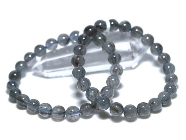 ☆高品質☆【天然石 ブレスレット】ブルールチルクォーツ (3A) (約8.5〜9mm) パワーストーン 母の日 ギフトの通販は