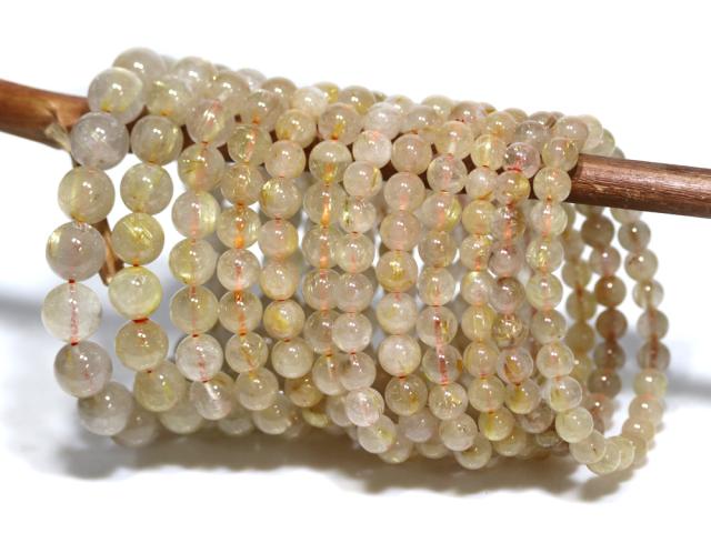 特価プルメリア天然石ブレスレットNO.7•*¨*•.¸¸ ☆特価☆プルメリア天然石ブレスレットNO.7\u2022*¨*\u2022.¸¸♬ ハワイアン