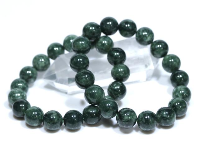 ☆高品質☆【天然石 ブレスレット】日本翡翠 (糸魚川産) セレクト 深緑 (約12mm) パワーストーン 母の日 ギフト 25,530円