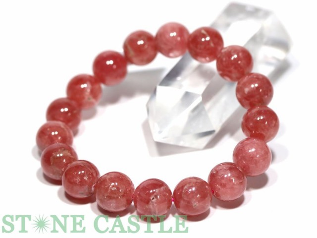 ☆一点物☆【ブレスレット】インカローズ (4A) No.01 (約12.5〜13mm) (ケース付) 天然石 パワーストーン