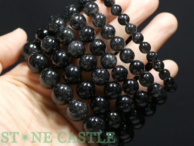 ゴールドルチルクォーツ 花火 ブレスレット キラキラ花火のゴールド