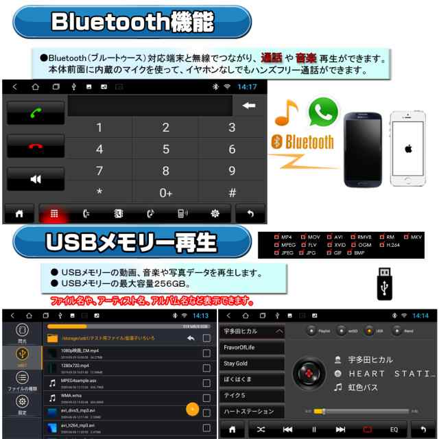 アンドロイド１０．１インチカーナビ＋地デジ４ｘ４フルセグチューナーセット＋１７０度バックカメラセット Android10 CarPlay アンドロイドオート  マルチプレーヤー ラジオ SD Bluetooth内蔵 HDD WiFi スマホ iPhone無線接続 ミラーリング wowauto car play  android auto ...