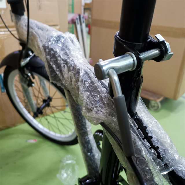 折りたたみ自転車 20インチ 6段変速 ミニベロ カゴ付 折り畳み 自転車