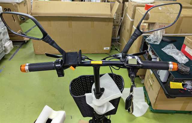 フル電動自転車 アシスト自転車 3段階調整可能 14インチ 折りたたみ 大 