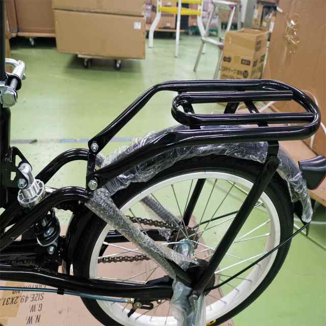 折りたたみ自転車 20インチ サスペンション付き ミニベロ カゴ付