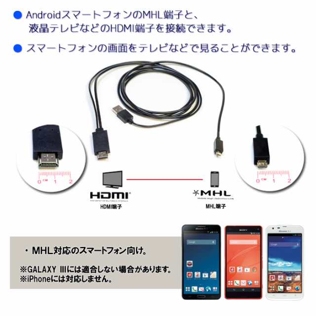 送料無料 Hdmi Mhl変換ケーブル F8 の通販はau Pay マーケット