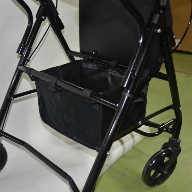 お買い得】軽量わずか、4KG 介助用車椅子 シルバーカー 折り畳み式