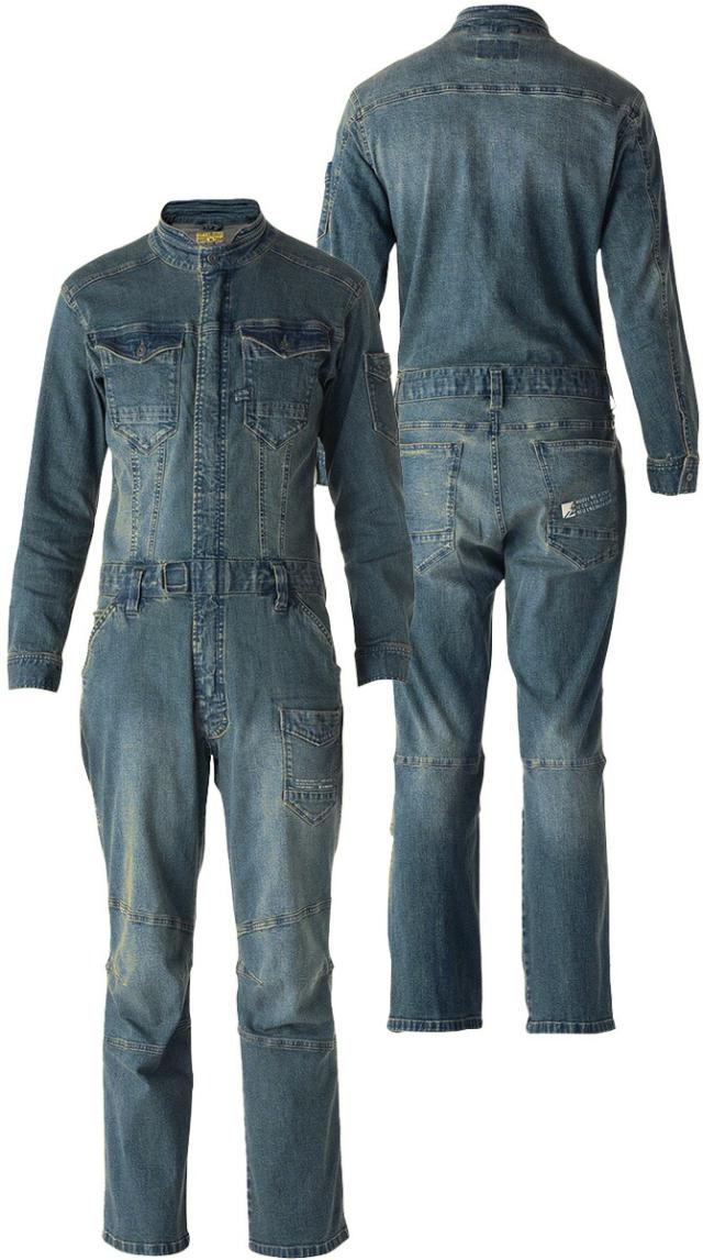 特価7491円→4999円】ツナギ ストレッチ3Dオーバーオール アイズ