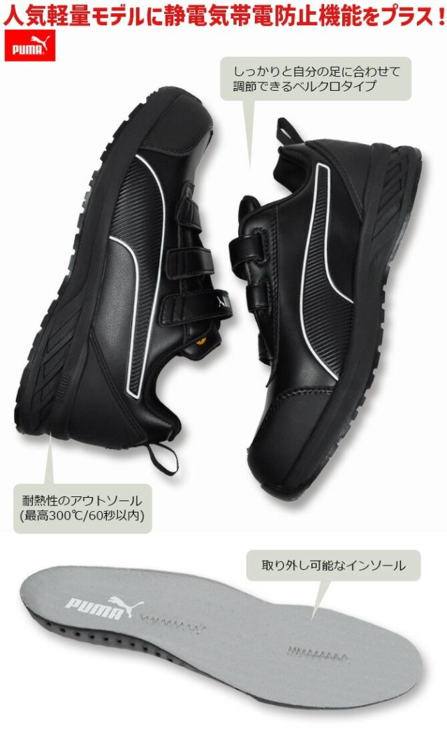 安全靴 PUMA プーマ セーフティー ライダー 2.1 ロー フック＆ループ