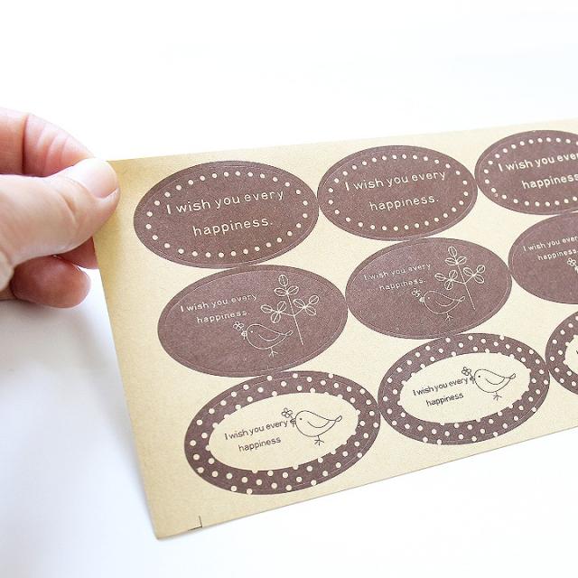 小鳥柄 オーバル クラフトシール 9片 4シート 手芸クラフト ラッピング 梱包 プレゼントシール ハンドメイド フォーユー ことり ナチュの通販はau Pay マーケット あとりえほのか レジン ハンドメイド素材