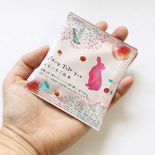フェアリーテールティー 2g[ももいちご紅茶]☆紅茶 フレーバーティー かわいい雑貨 プチギフト 誕生日プレゼント テトラ型ティーバッグの通販はau  PAY マーケット - あとりえほのか | レジン＆ハンドメイド素材