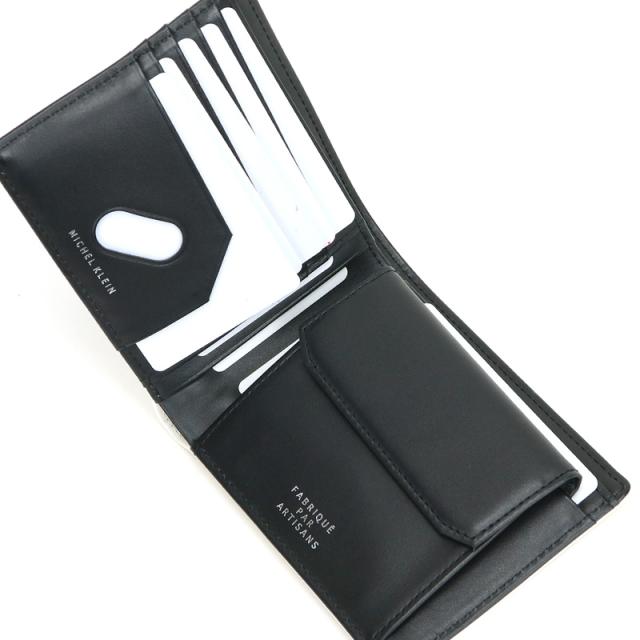 商品レビュー記入で+5%】ミッシェルクラン 財布 二つ折り メンズ