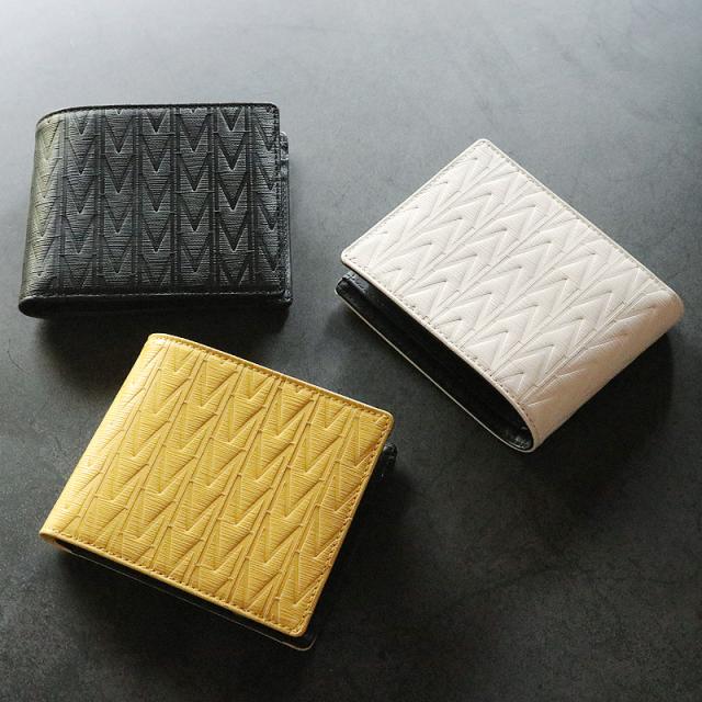 商品レビュー記入で+5%】ミッシェルクラン 財布 二つ折り メンズ