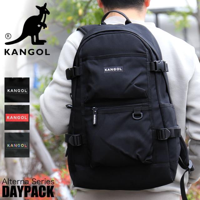 【商品レビュー記入で+5%】カンゴール リュックサック KANGOL Alterna リュック デイパック 250-1290 レディース おしゃれ メンズ 大容量 大人 バックパック 23L 男性 女性 男女兼用 ジュニア 学生 高校生 中学生 B4 A4 通勤 通学 軽量 ブランド 人気 カジュアルの通販は