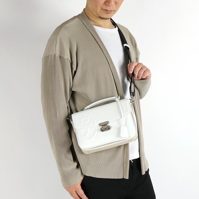 【商品レビュー記入で+5%】カステルバジャック ショルダーバッグ CASTELBAJAC Tirier2 トリエ2 斜め掛けバッグ セカンドバッグ 2WAY 075203 普段使い 旅行 ビジネス 通勤 ゴルフ 冠婚葬祭 A5 牛革 帆布 本革 レザー 革 メンズ レディース ブランド カジュアル オシャレ 人気_3