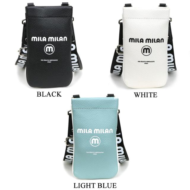 商品レビュー記入で+5%】ミラミラン スマホショルダー MILA MILAN