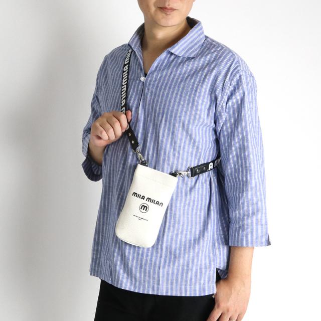 商品レビュー記入で+5%】ミラミラン スマホショルダー MILA MILAN